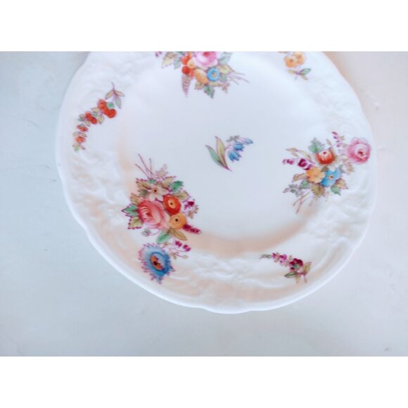 COALPORT SEVRES GROUP PATTERN EMBOSSED Bread & Butter Plates (set of 6)   5 1/2" - Picture 14 of 16